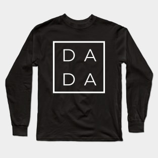 DADA Minimal Design Dark Long Sleeve T-Shirt